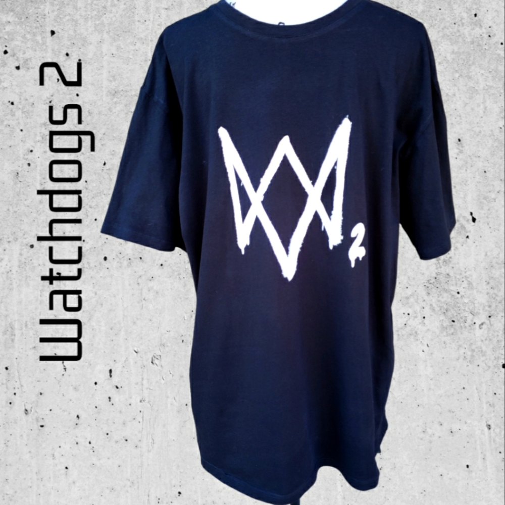 Mens Watchdogs 2 black tee